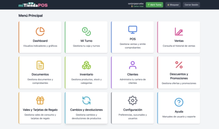 Aplicación POS